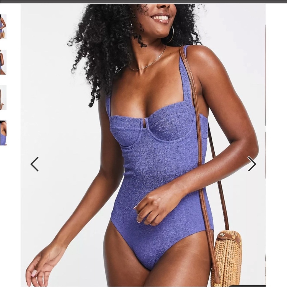 Elegant Purple Women's Swimsuit